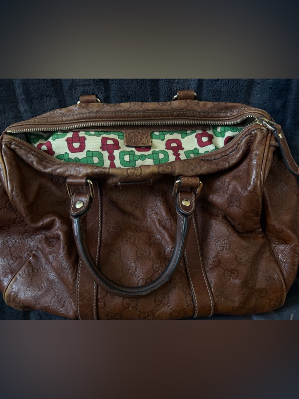 Gucci Guccissima Joy Boston Bag - Picture 5 of 11